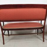 Kohn curved wood lounge
