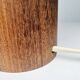 Teak And Perforated Metal Table Lamp By Hans-Agne Jakobsson For Asea, Sweden 1960S