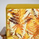 Fauteuil vintage polonais « Fox » conçu par H. Lis, années 60, jaune velours doré automne