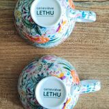 2 tasses à café Lethu