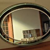 Miroir ovale vintage