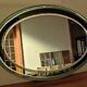 Vintage oval mirror