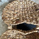 Banana leaf pan in the shape of a vintage heart
