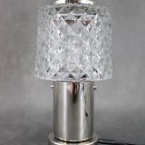 1970s Glass Table Lamp by Kamenicky Senov, Czechoslovakia