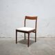 Set of 6 vintage Scandinavian teak chairs
