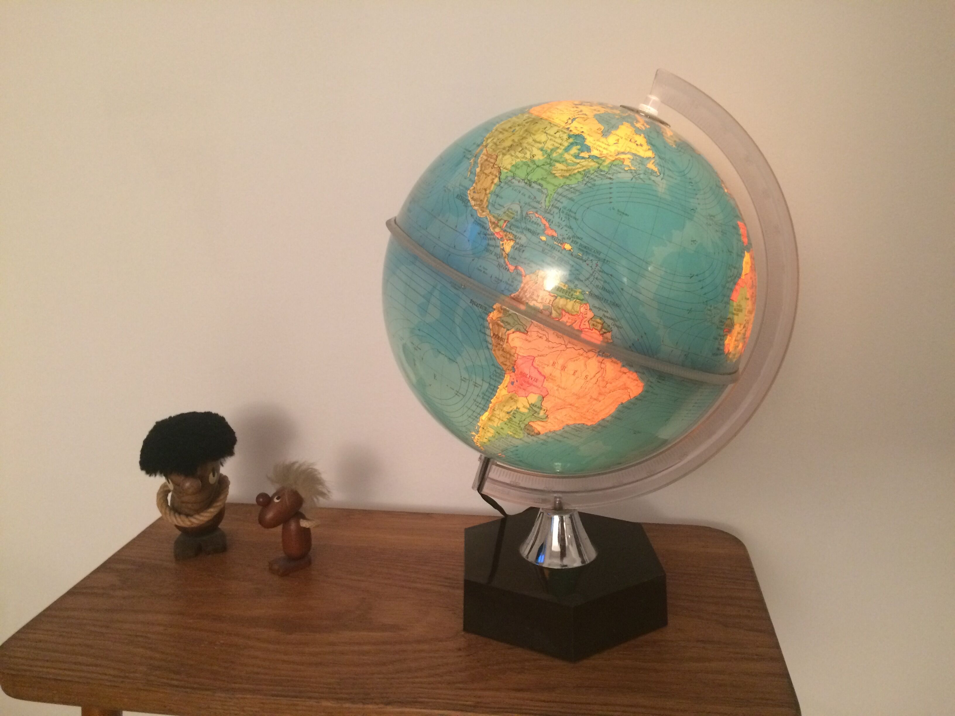 Lamp Globe Grange Batelière 1973