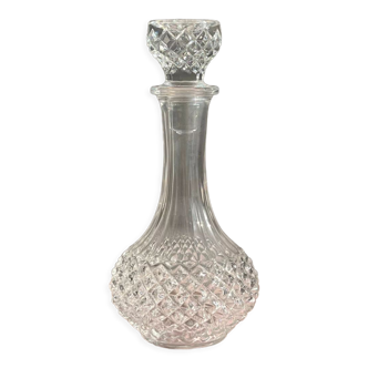 Liquor decanter crystal diamond tips