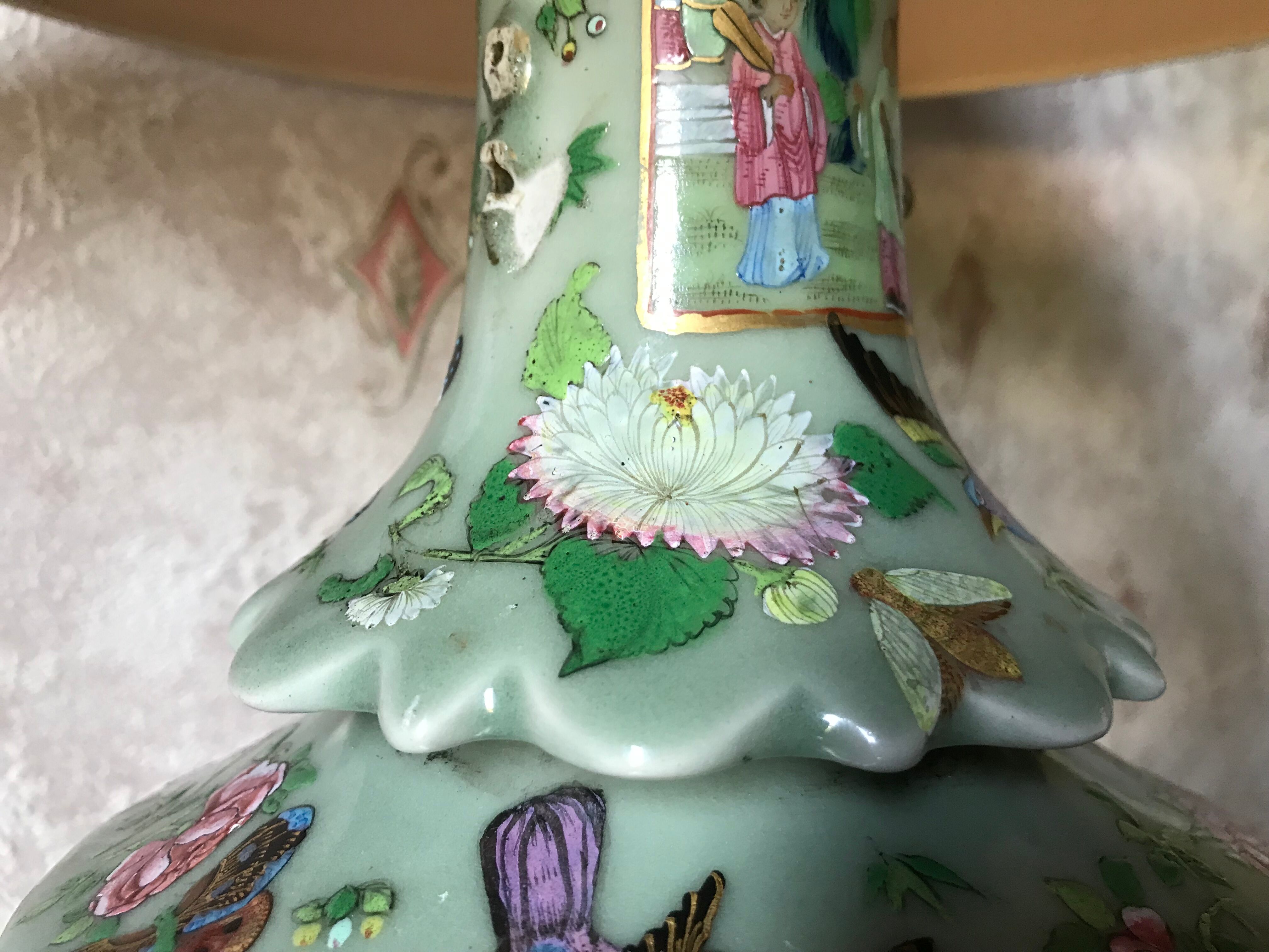 Rare Chinese lamp from the 1920s