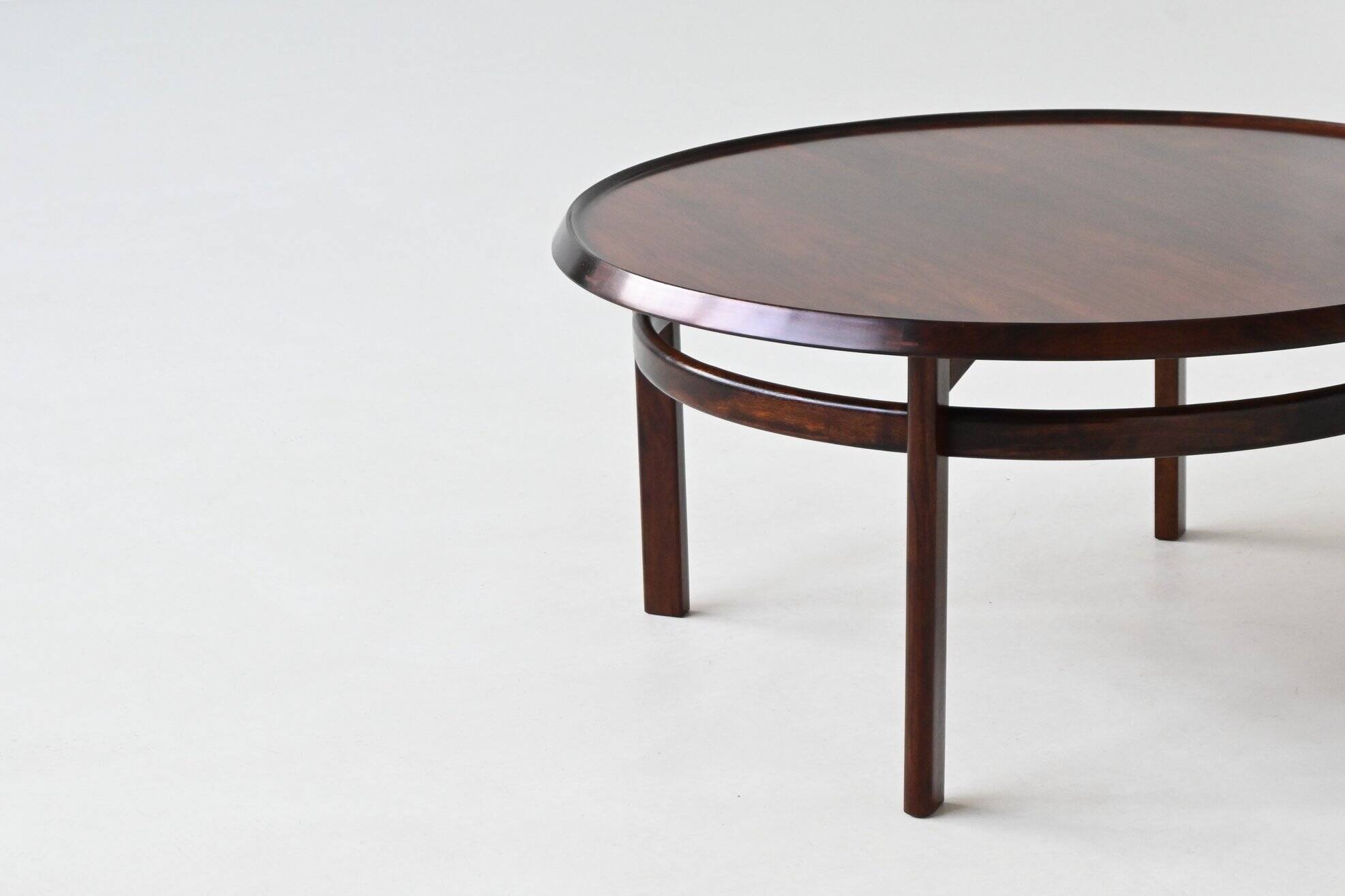 Table basse « Bellis » de Torbjörn Afdal en palissandre, Bruksbo, Norvège, 1960