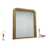 Antique Louis Philippe period gilded mirror