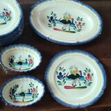 Old crockery service Les Sables d Olonne