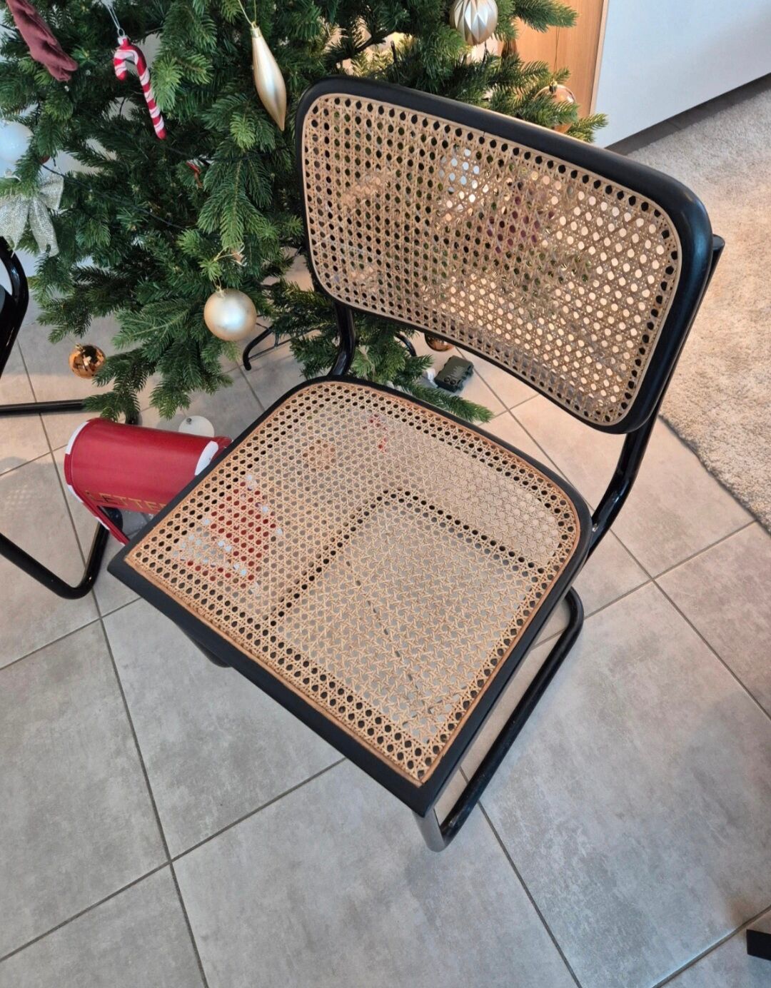 B32 Chair Marcel Breuer black beech (2 available)