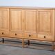 Brutalist Oak Sideboard attributed to Henning Kjærnulf, Denmark, 1960s