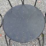 Wrought iron garden set