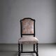 2 oak chairs | Barley twist legs | Sweden | 1920s