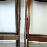 Folding chairs in US armed wood