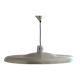 BTC 70 cm brushed aluminum pendant light