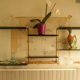 Vintage modular wall shelf