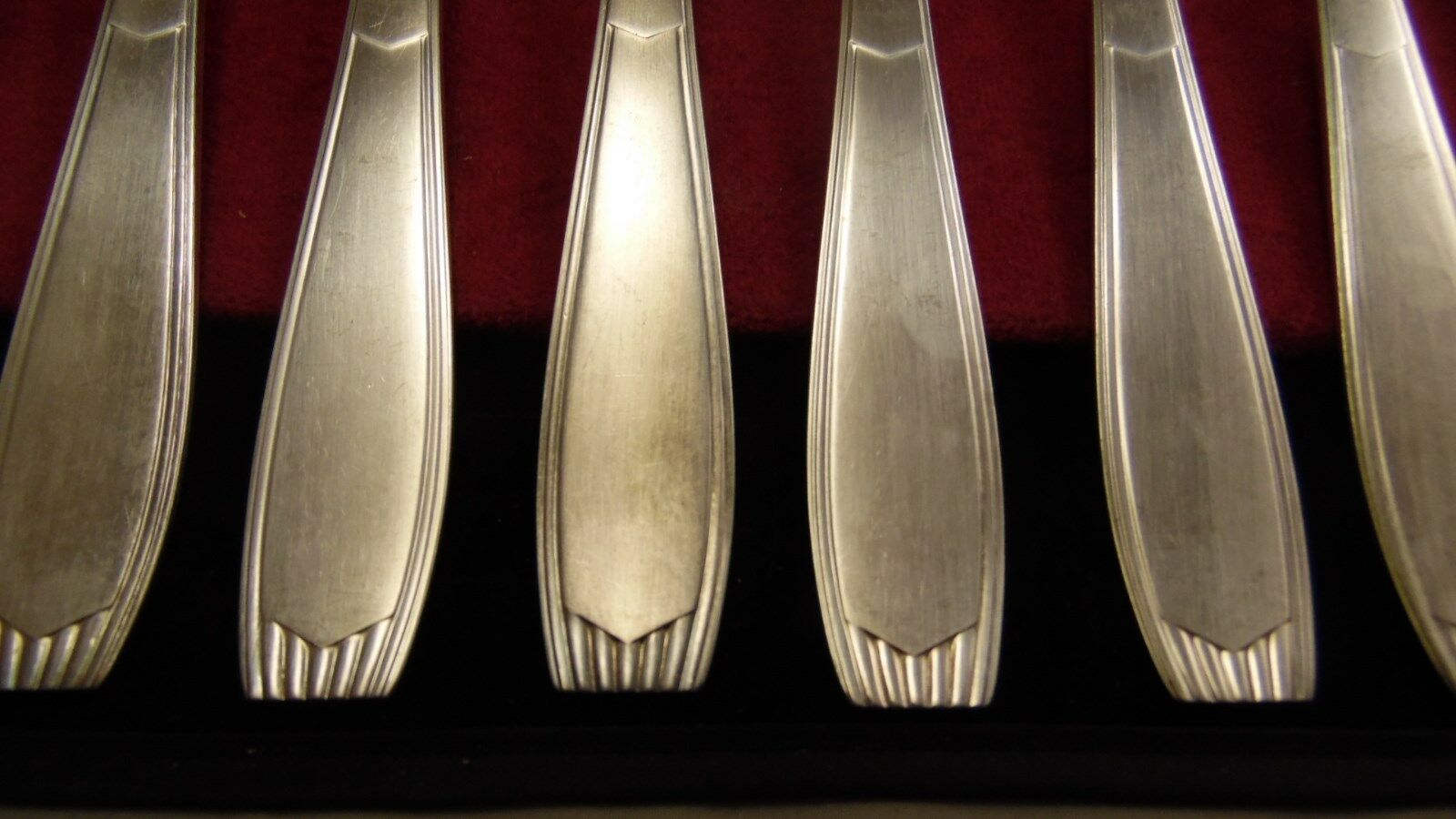 Housewife 24 pieces silver metal Christofle Alfénide model Saigon Luc Lanel