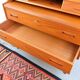 Iversen teak secretary, Danish style from the 1960s-70s.