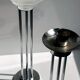 Pair of 2 candleholders - Art Deco Revival - 1980s