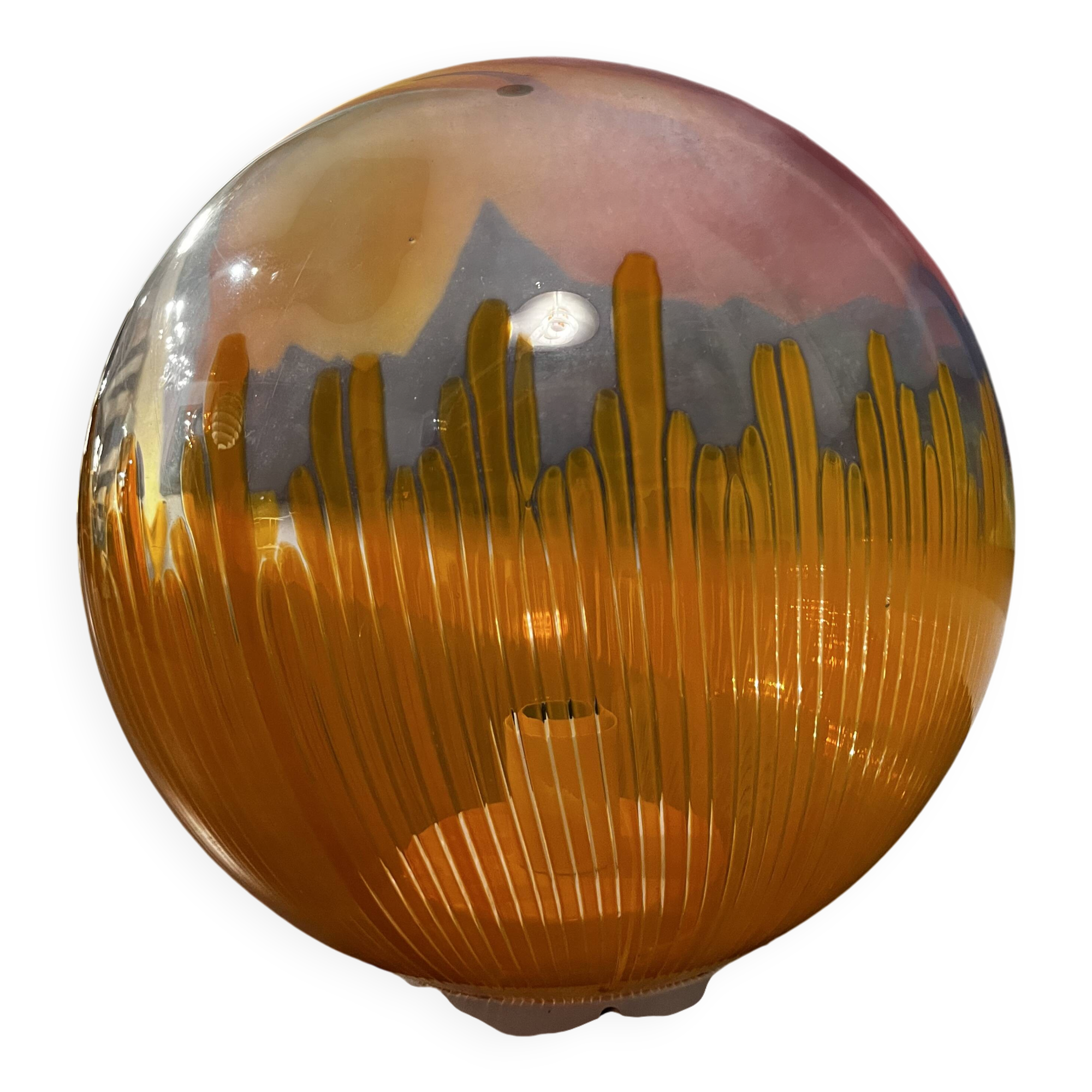 Anemone lamp by Ludovico Diaz de Santillana for Venini, 1970s Hand-blown