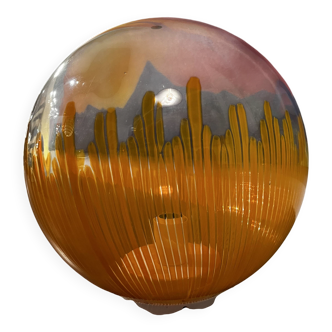 Anemone lamp by Ludovico Diaz de Santillana for Venini, 1970s Hand-blown