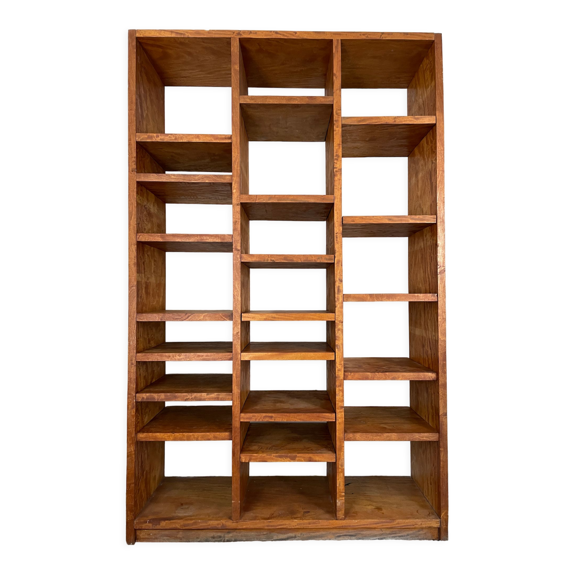 Bibliothèque etagère bois massif