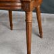 Small Office Armchair in Walnut, Louis XVI style – Late 19th century