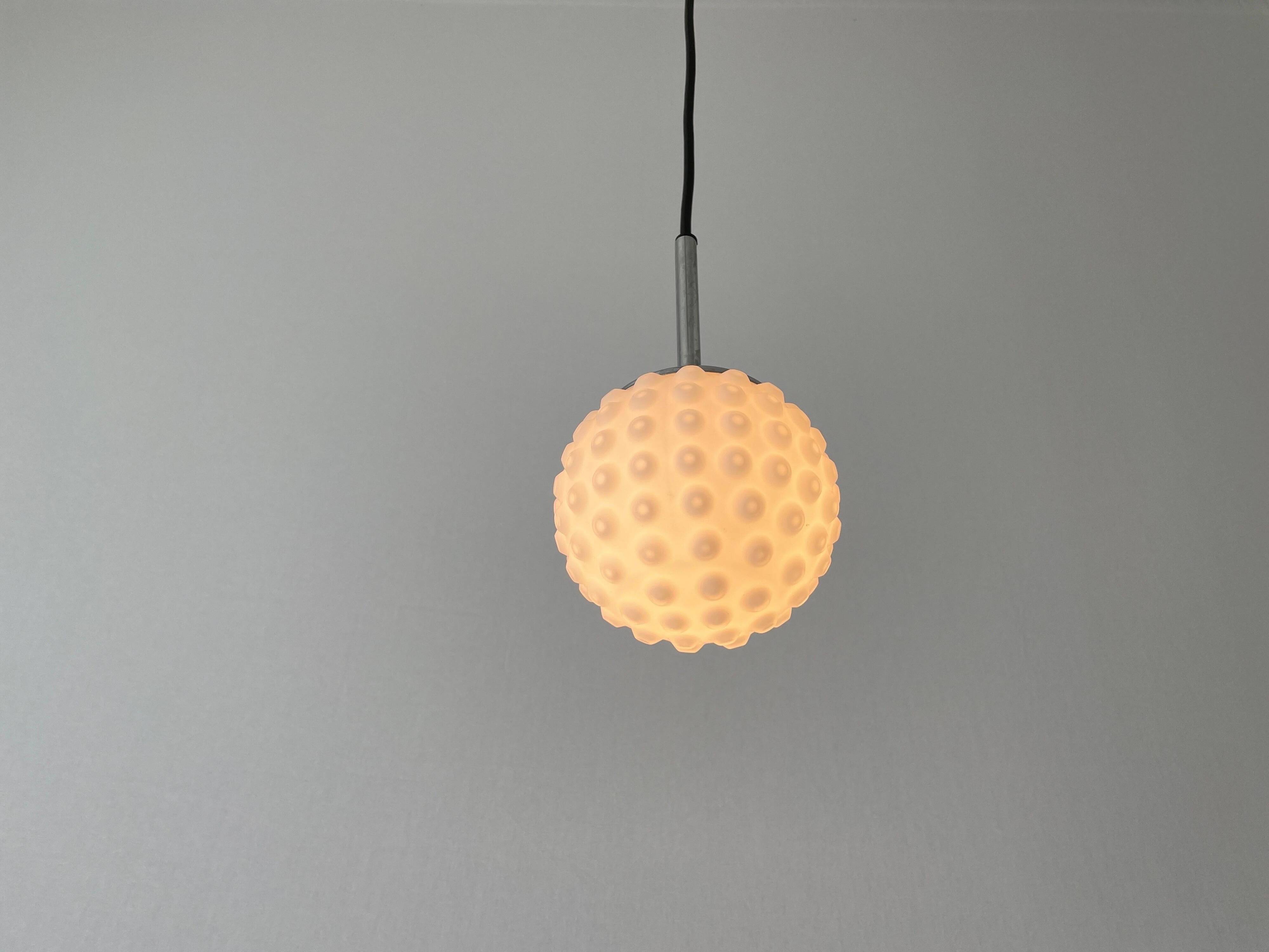 Small Ball and Ball glass ceiling light by Rolf Krüger for Staff, 1970s, Germany.