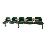 Lot 2 Castelli amphitheater benches by Giancarlo Piretti