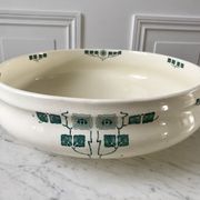 Toilet service in Iron Earth patterned "Brazza" 30-40s