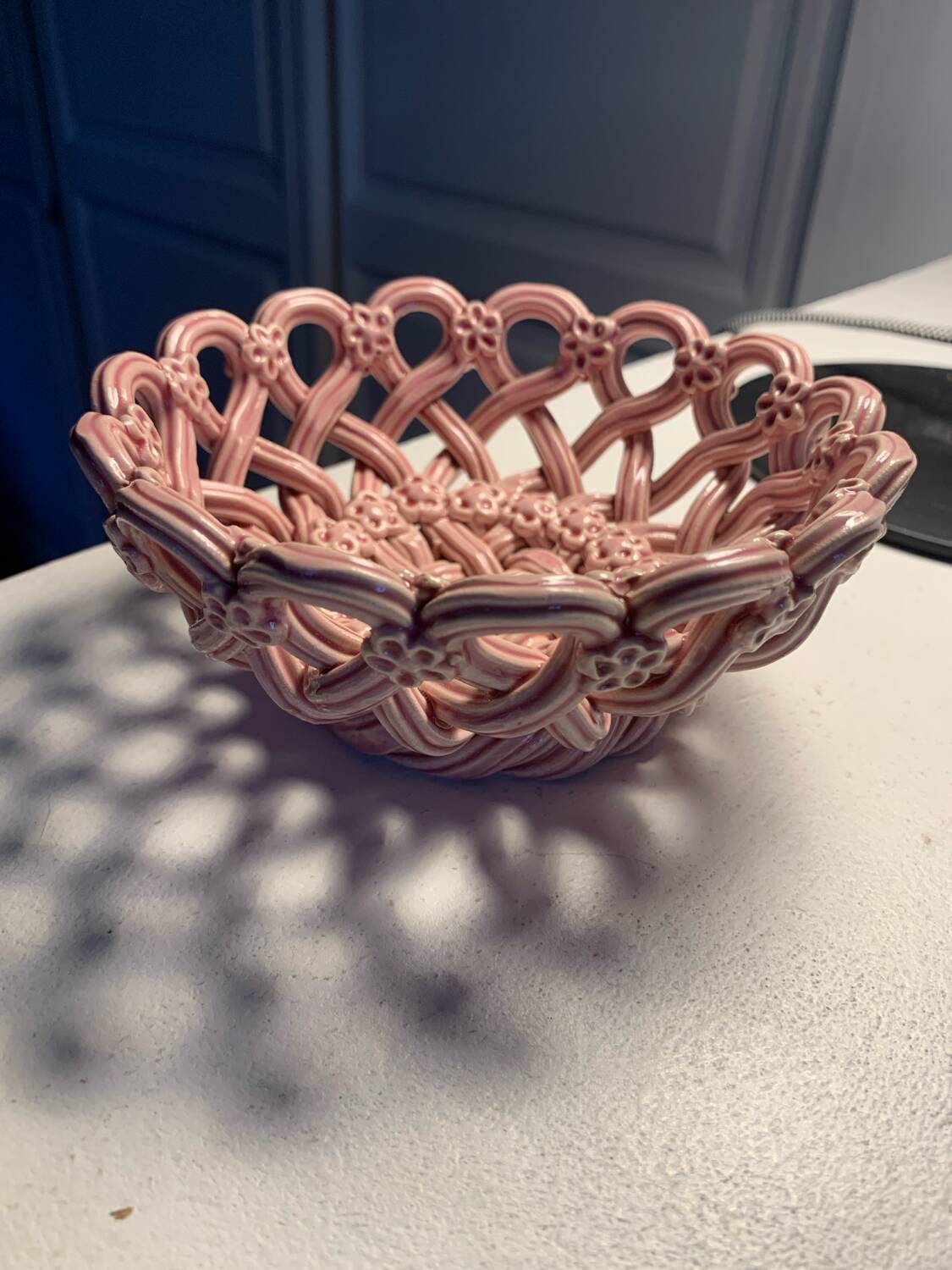 Porcelain pocket tray Pichon Uzes, Provence