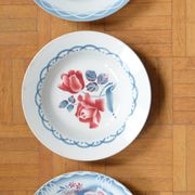 Lot dépareillées de 3 assiettes Digoin et Sarreguemines