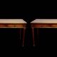 Paire de consoles de Style Louis XVI