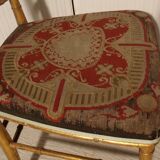 Chaise doré Napoleon III
