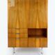 Mid-Century Ash and Walnut Wardrobe from Jitona, 1960s