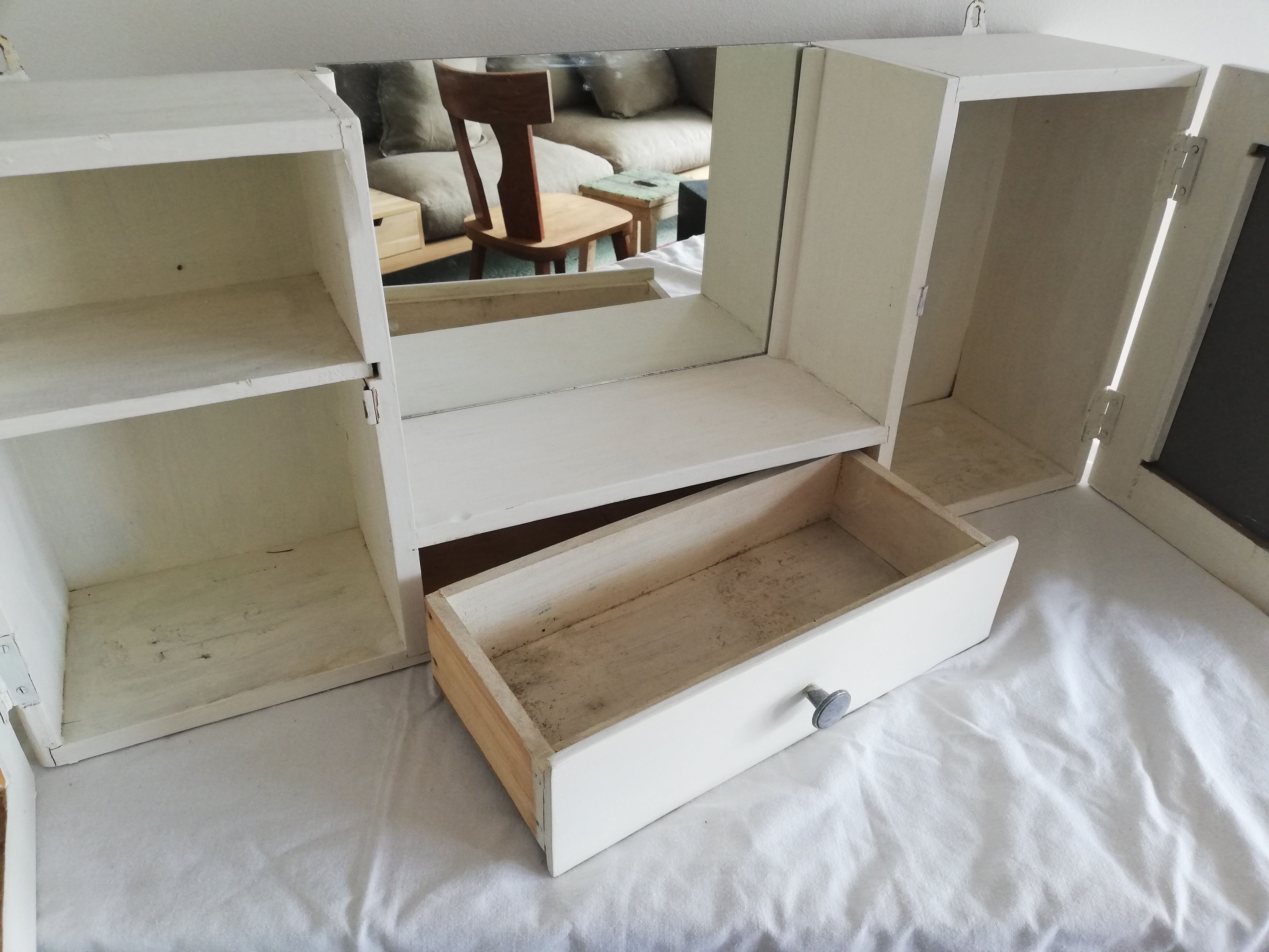 Vintage hanging cabinet