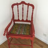 Red chinese chair