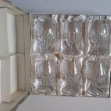 6 brandy glasses Bayel Cristallerie Royales De Champagne