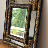 Mirror with parecloses Napoleon III period,