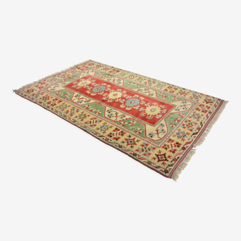 Anatolian handmade vintage rug 333 cm x 207 cm