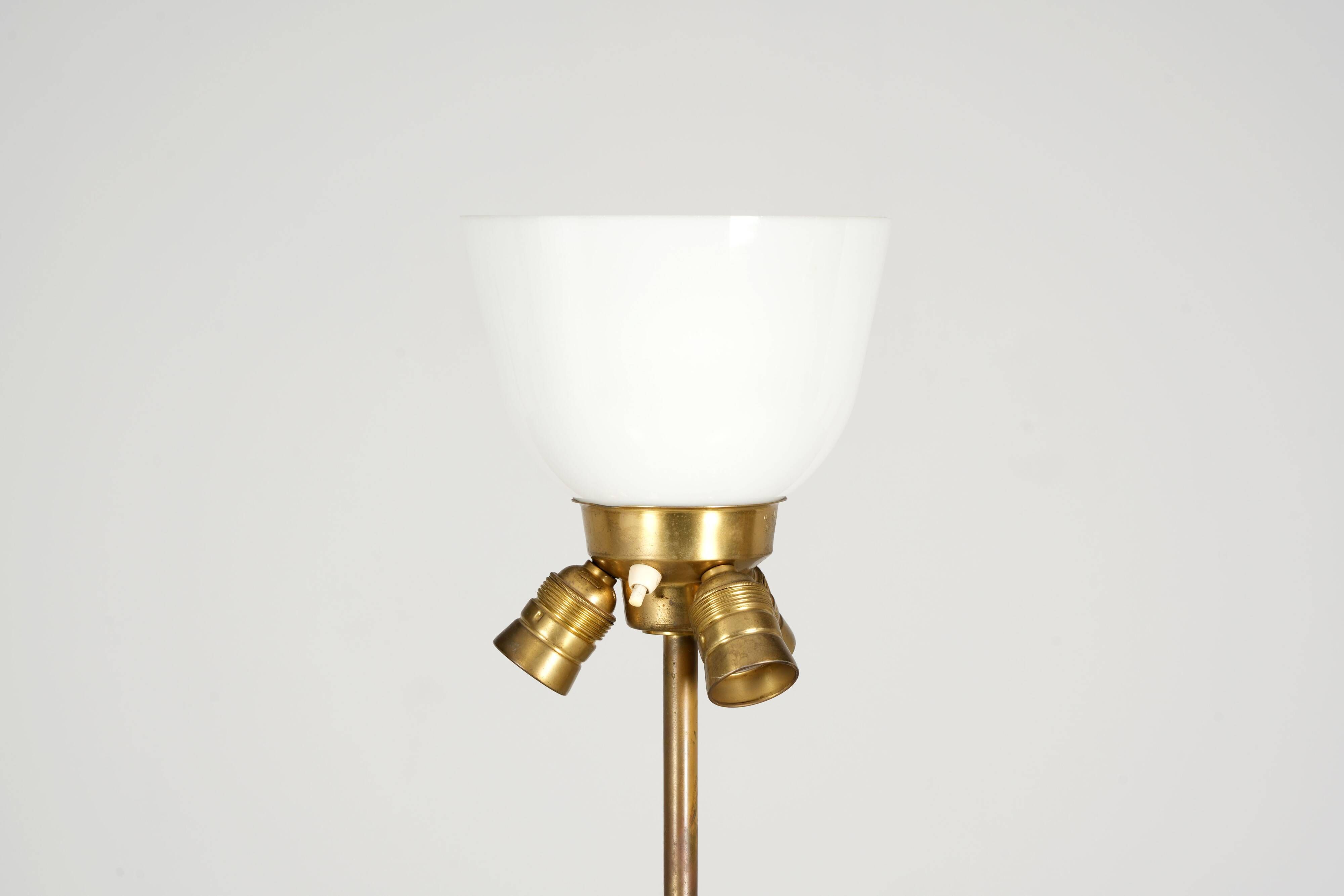 Pair of floor lamps by Hans Bergström for Ateljé Lyktan circa 1950