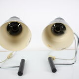 Mid-century table lamps designed by Josef Hurka for Napako, 1970's