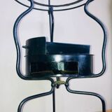 Folding wrought iron toiletry stand, 19th century