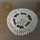 Pair of shell dishes underside 70s