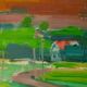Original Swedish oil on canvas from the mid-century – by Gerhard Lundberg