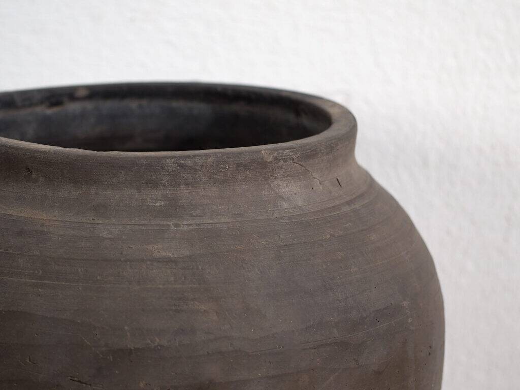 Small grey antique vase (c.1900) #1
