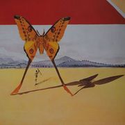 Salvador Dali: Roussillon, SNCF (Butterfly Suite small model), signed original lithograph.