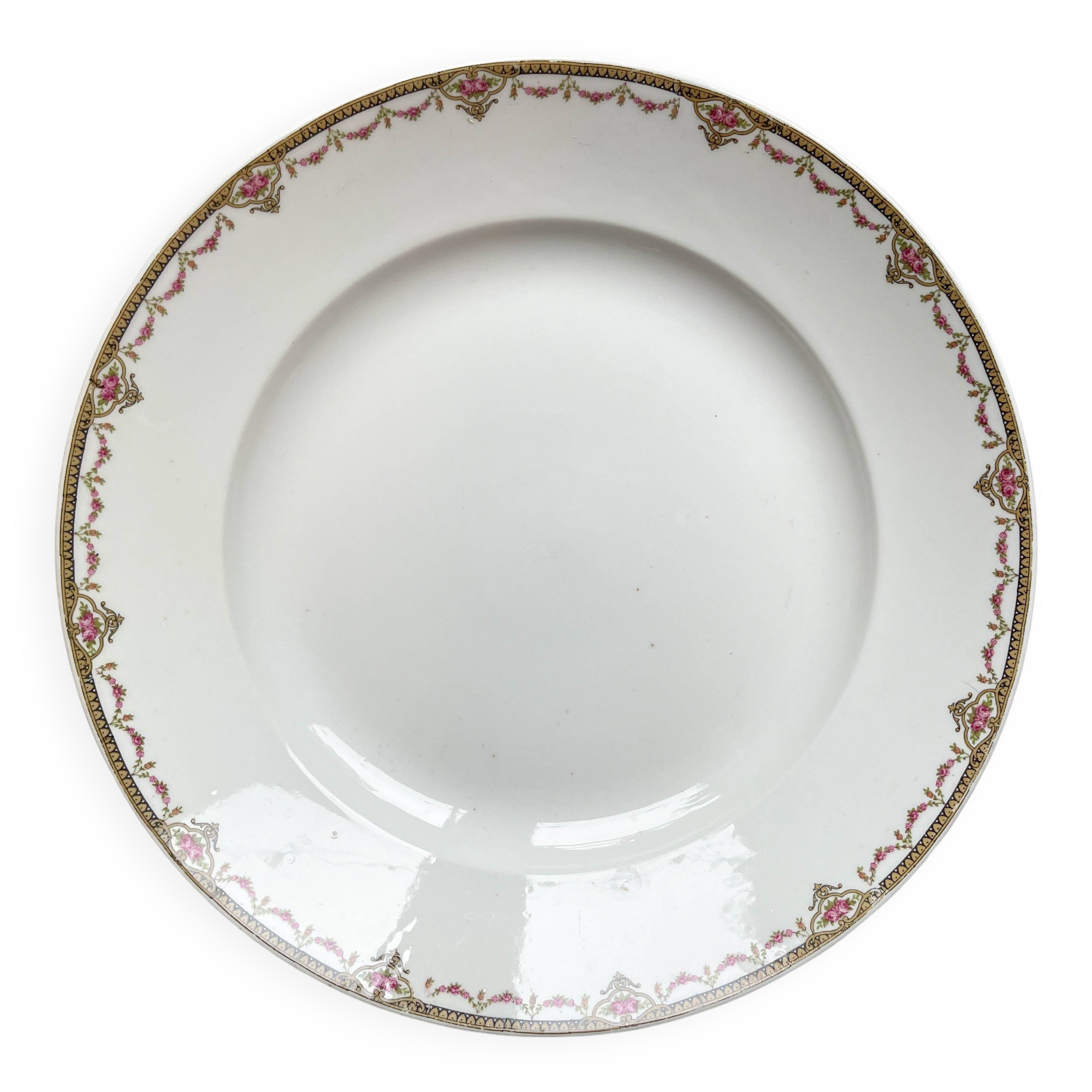 Vintage LIMOGES porcelain dish F LEGRAND & cie made in France